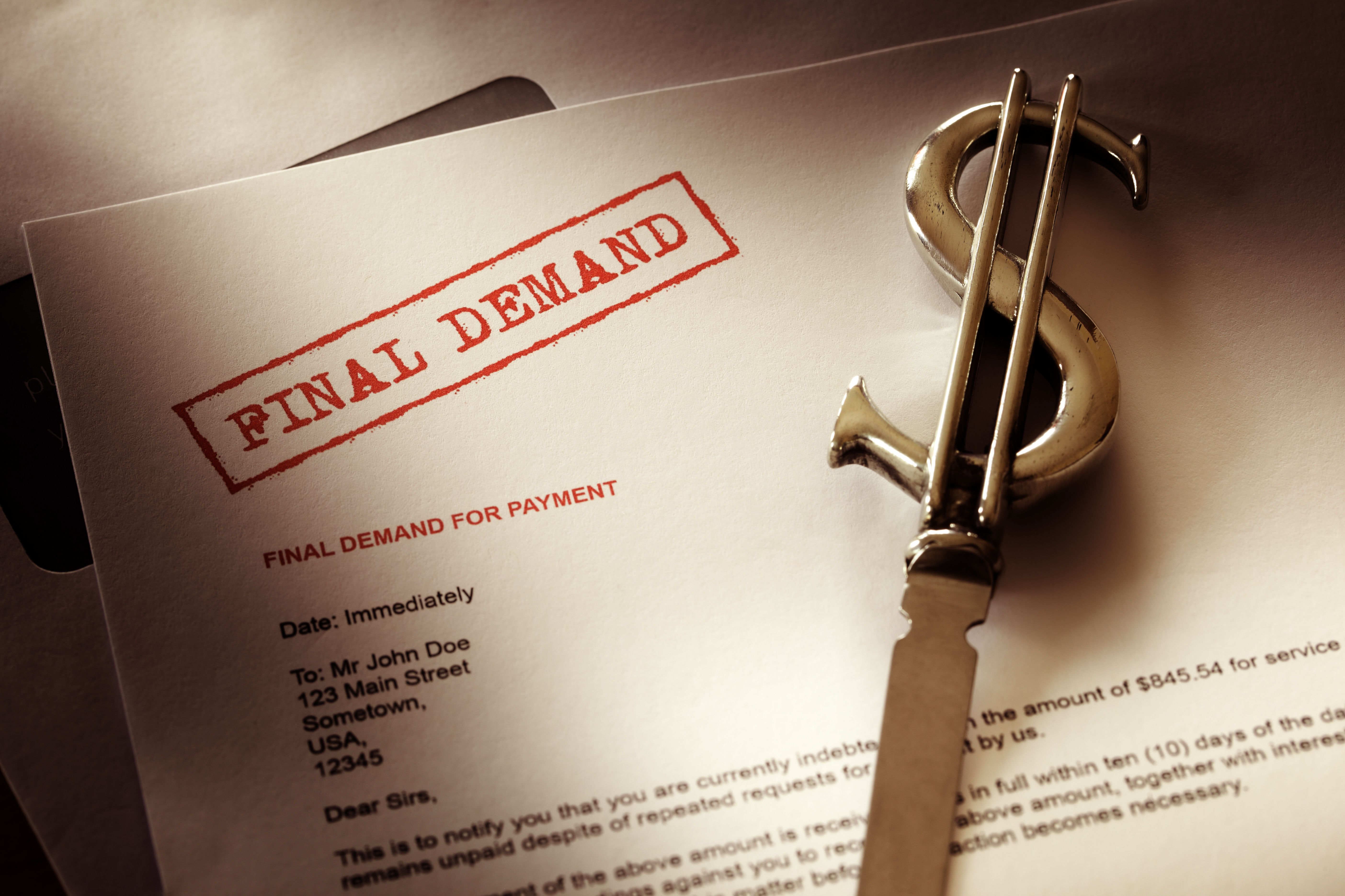 Debt collection lawyer deals